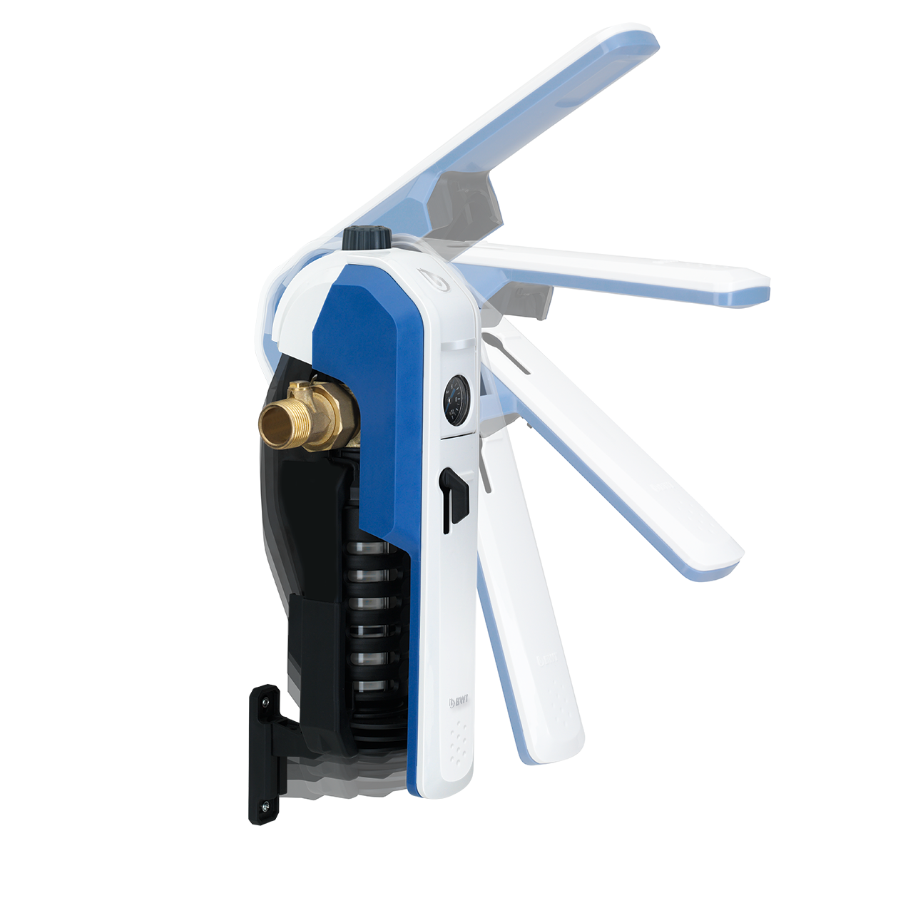 BWT E1 Einhebelfilter HWS 1" geöffnet